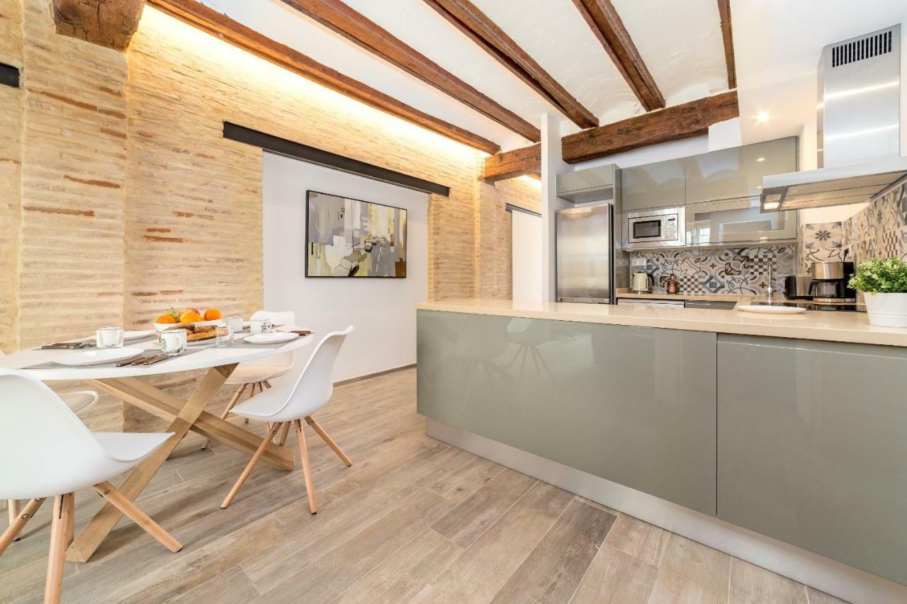 Florit Flats - Cathedral Luxury Terrace Flat 2Br 2Ba Ac Wifi Daire Valensiya Dış mekan fotoğraf